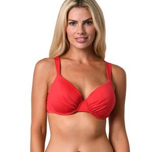 Jantze Solid Over The Shoulder Bikini Top 34D
